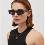 Plastic retro sunglasses for women Elit LH162-EL