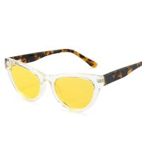 Polarized plastic TR90 sunglasses with UV400 protection 6012-GT