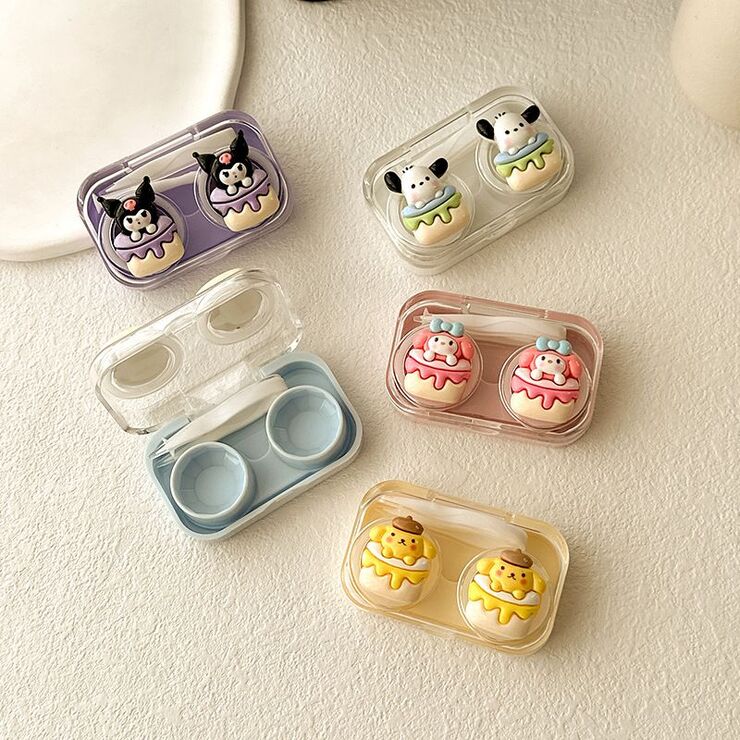 Mini soft contact lens kit W806-21底座狗/5