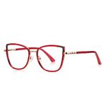 Metal Blue Blocker frames for glasses More FCS3131