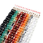 Acrylic eyeglass chain - assorted colors for choice GB068 