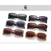 Plastic retro square sunglasses Elit 9114-EL