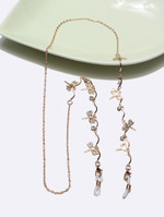Glasses chain with color daisy set of two-piece GL1349
