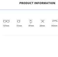 Металлические очки с защитой от синего света Blue Block FENQI F01076