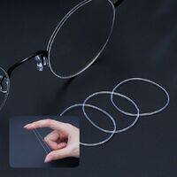 Silicone rubber seal, gasket to insert into lenses grooves GJ073, a pack of 100 pieces