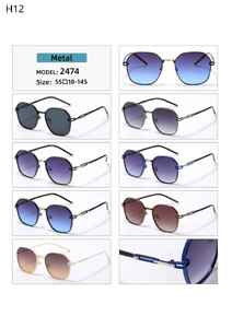 Polarized metal sunglasses H12 Matrix MT2474
