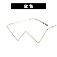 Metal frame with diamonds for women 2057-PN