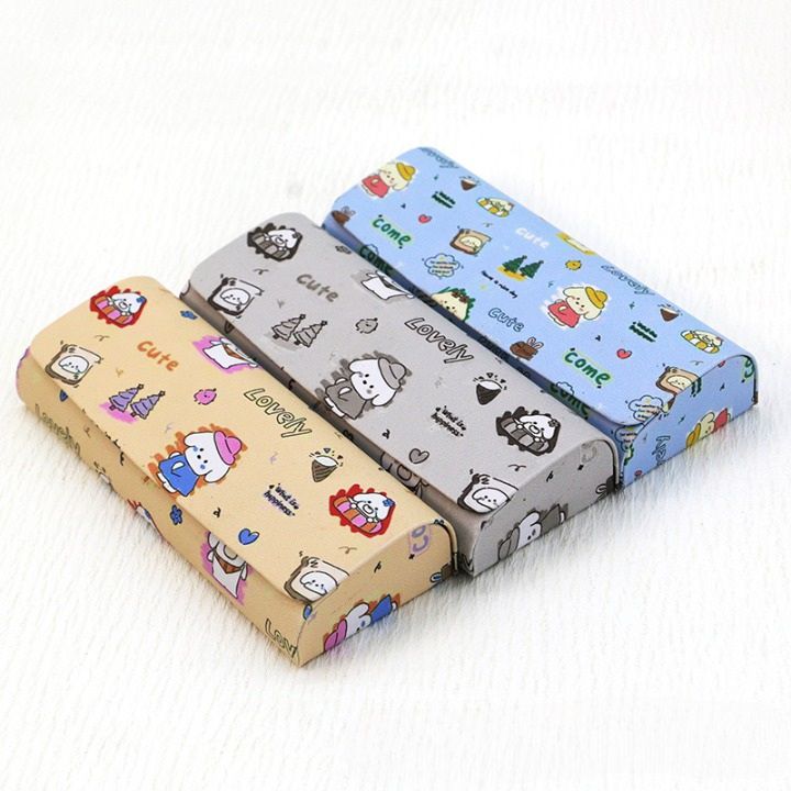 Футляр детский металлический для очков на магните 0012-XI