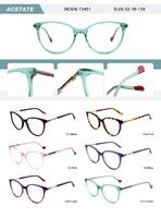 Оправа пластиковая из ацетата женская с флексом 13451-DA