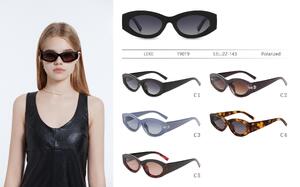 Polarized plastic sunglasses Leke LK19019