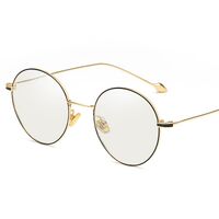 Очки металлические фотохромные с защитой от синего света 9625-2-GT