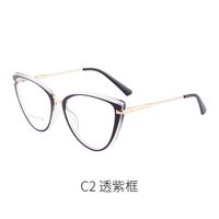 TR90 plastic frame or glasses with blue light protection, with spring hinges FA87080