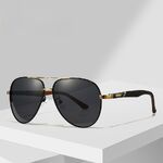 Polarized metal sunglasses with UV400 protection 2928-GT