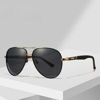 Polarized metal sunglasses with UV400 protection 2928-GT