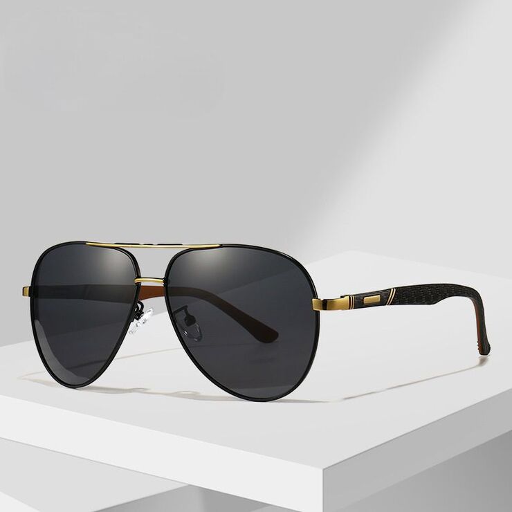 Polarized metal sunglasses with UV400 protection 2928-GT