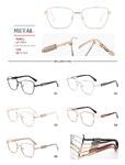 Metal frames for glasses with spring hinges for women Big City LF17011