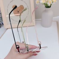 Metal frame with Blue Ray Cut protection lenses MAMO F99103