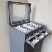 Офисный бокс - витрина для оправ и очков, с откидной крышкой, на 306 мест JS-C221217