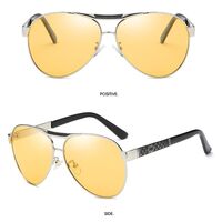 Photochromic glasses with blue light and UV protection 2699-GT