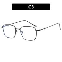 Metal glasses with blue light protection for women 9526-PN
