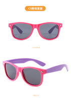 Детские силиконовые солнцезащитные поляризационные очки с защитой UV400 T11010