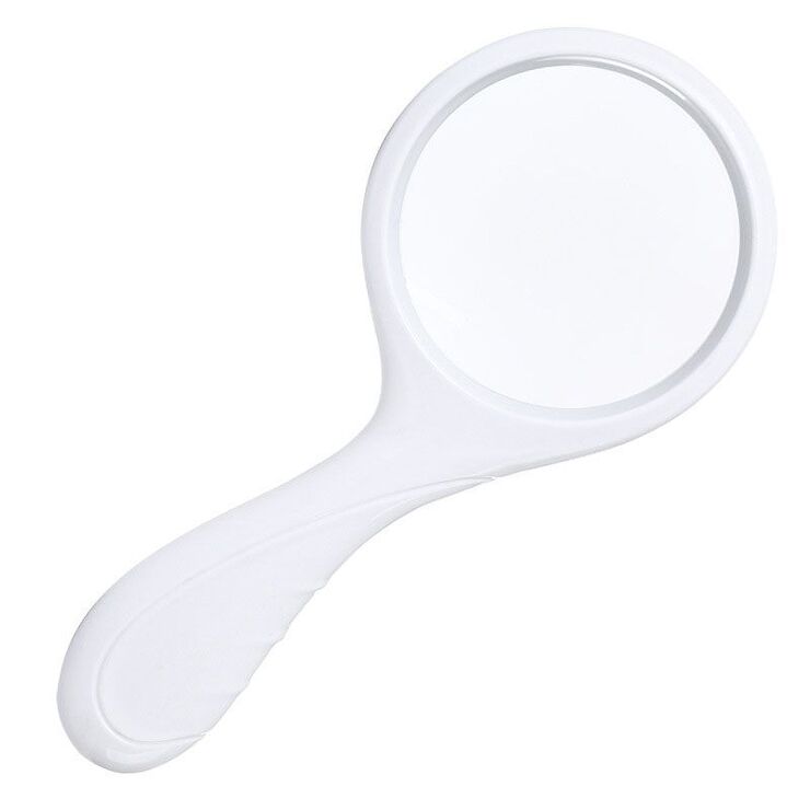Magnifier, magnifying glass with handle 2290-XX, diameter: 85 mm, magnification: 5X