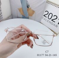 Hybrid frame, metal + TR90, with Blue Block coating SANTA 01177