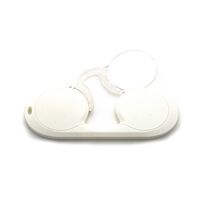 Plastic round reading glasses with case 6006-圆款, diopters from +1.00 to +3.00, RMC=62-64