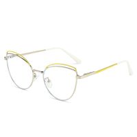 Metal glasses with blue light and UV protection 9745-GT