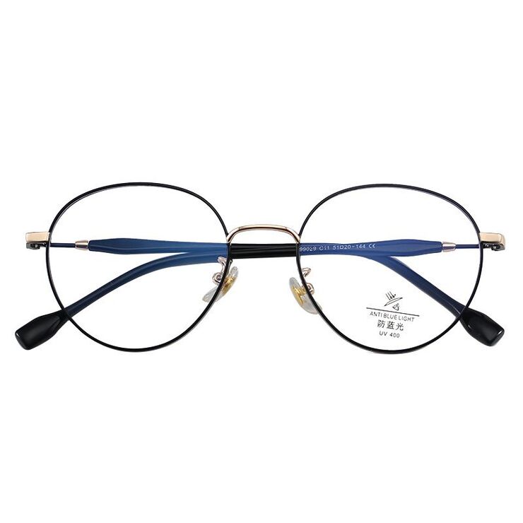 Metal frames with Blue Ray Cut lenses MAMO F99029
