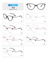 Plastic TR90 frame for women with spring hinges T829-DA