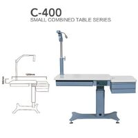 Ophthalmologist workstation, combined table C-400, tabletop 1200*600 mm