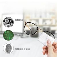 Одноразовые влажные салфетки для очистки линз в очках 5060P0812-2 с фруктовым ароматом, 80*120 мм (упаковка 100 штук, цена за упаковку)