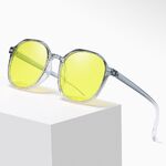 Photochromic plastic glasses with protection Blue Cut KY3121-3夜视变色