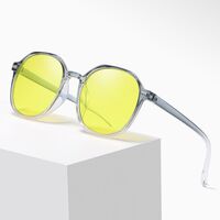 Photochromic plastic glasses with protection Blue Cut KY3121-3夜视变色