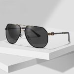 Polarized metal sunglasses with UV400 protection 2868-GT