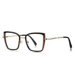 Metal + TR90 Blue Blocker glasses frame for women with UV and blue light protection lenses More FCS3146
