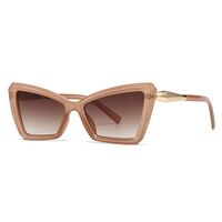 Plastic sunglasses in the shape of a 