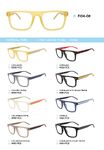 TR90 plastic eyeglasses frame FI04-08