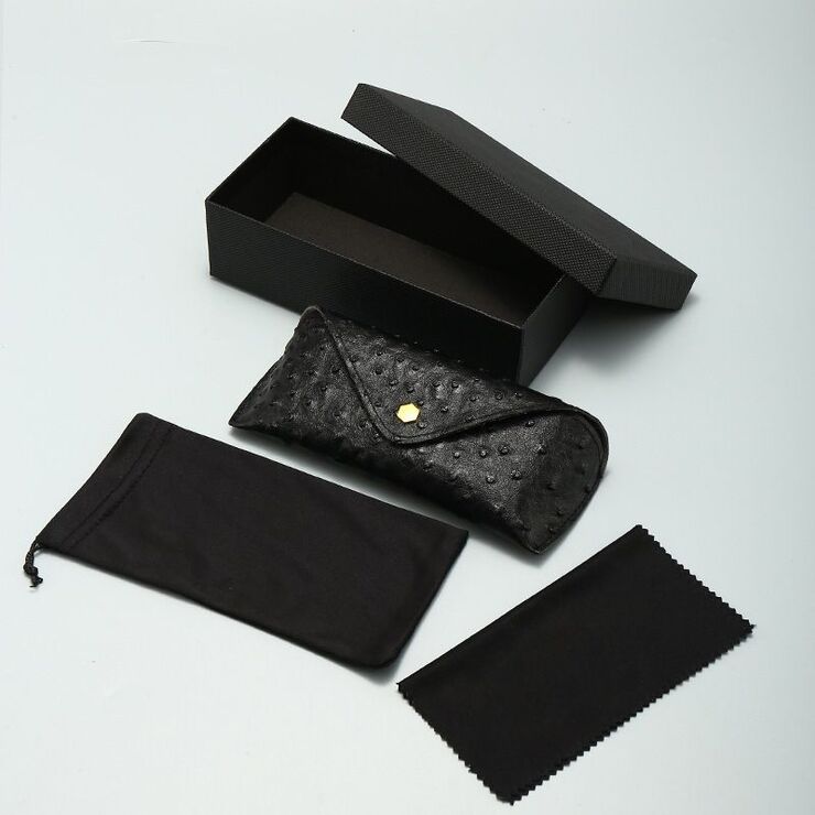 Sunglasses and eyeglasses hard shell case + extra kit AL677720088687