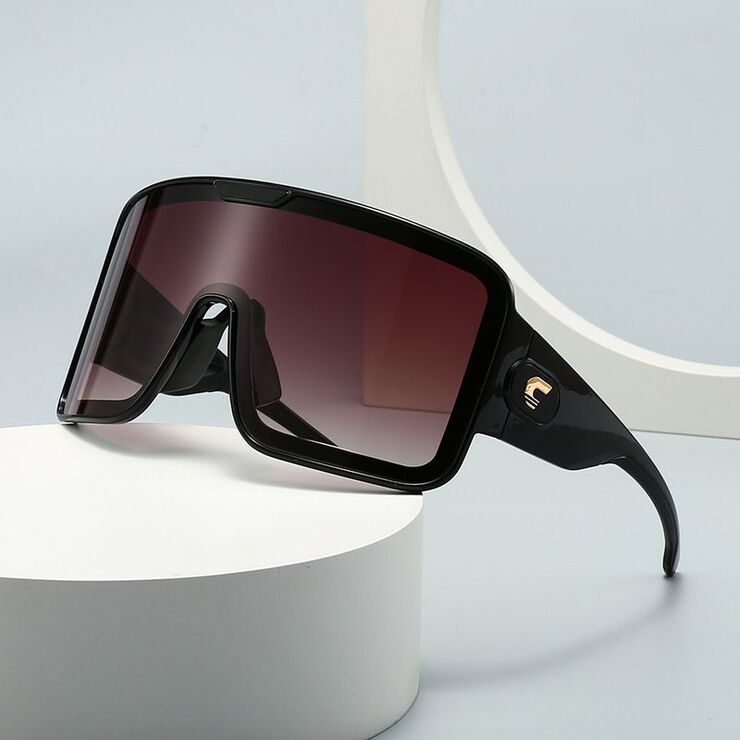 Пластиковые солнцезащитные очки в форме маски Elit 2461-EL