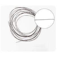 Леска для безоправных оправ и очков, чёрная, толщина 0.5 / 0.6 / 0.7 мм, длина рулона 20 м, PJ228