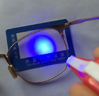 Фонарик-брелок-тестер светодиодный для проверки пропускаемости синего света (анти-синий свет) 1221测试灯