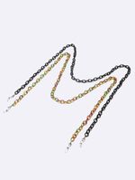 Elastic non-slip chain,2-piece set, for glasses and masks GM117