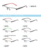 Metal frame with temples made of TR-90 material HZ12-53