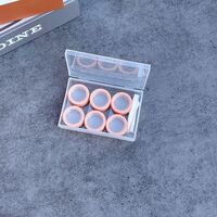 Mini soft contact lens kit with 3 containers J1-6多副磨砂套装