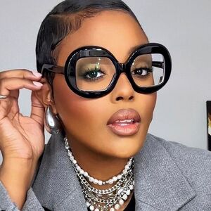 Очки пластиковые женские с защитой от синего света M6137-PN