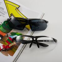 Safety shockproof windproof tactical semi-rimless goggles T9138 (7877)