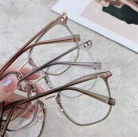 Hybrid frame, metal + TR90, with Blue Block coating SANTA 01281