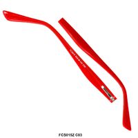 Заушник (дужка) пластиковый с флексом FCS015Z (цена за пару) длина 143мм, ширина 8мм